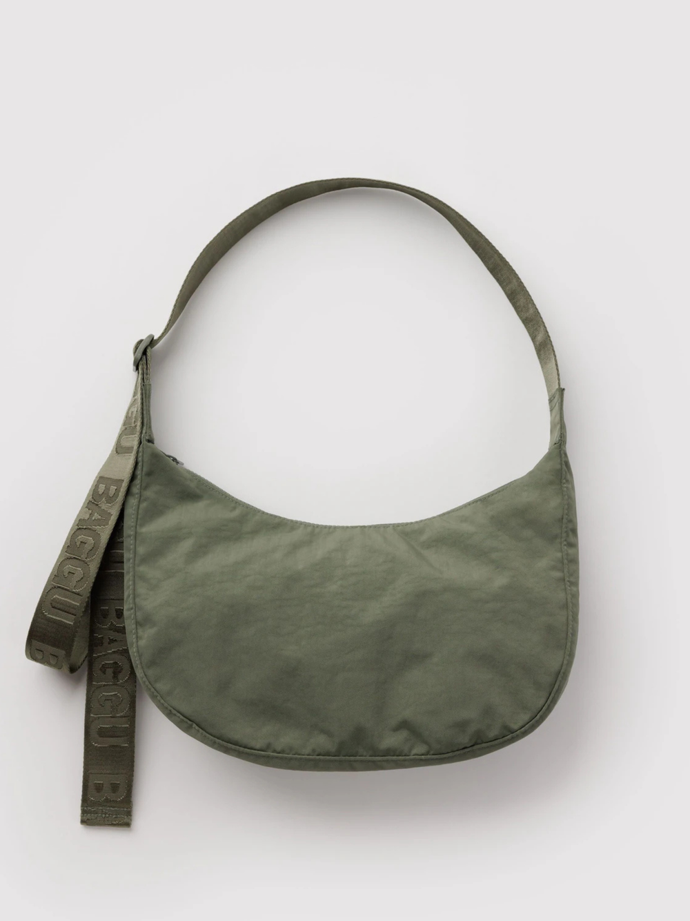 Medium Nylon Crescent Bag Caper