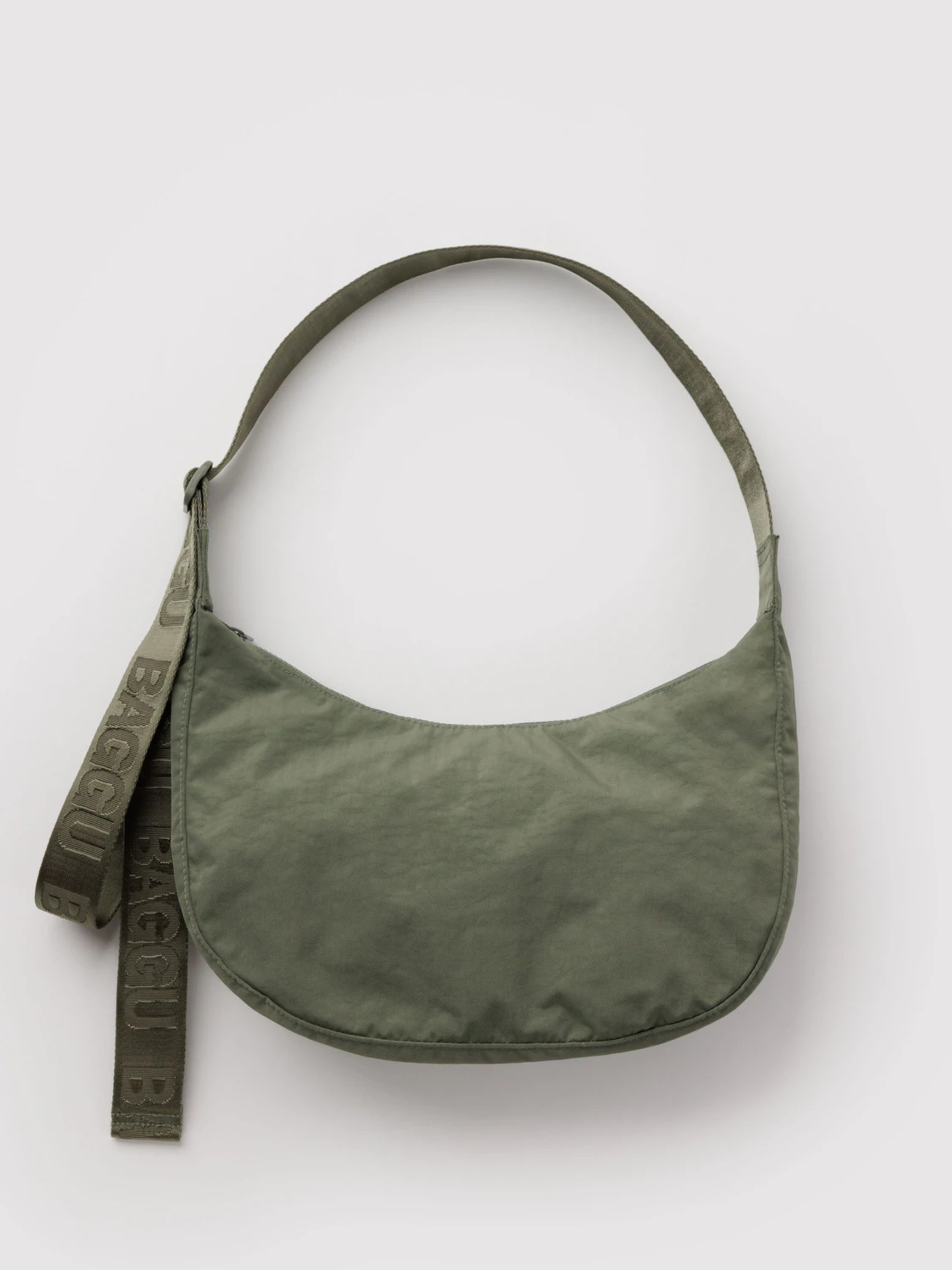 Medium Nylon Crescent Bag Caper
