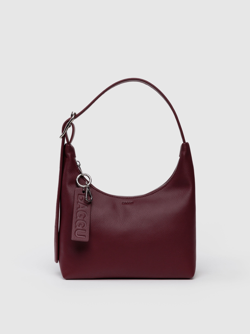 Mini Leather Shoulder Bag | Mahogany