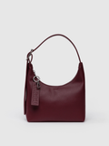 Mini Leather Shoulder Bag | Mahogany