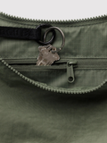 Medium Nylon Crescent Bag Caper