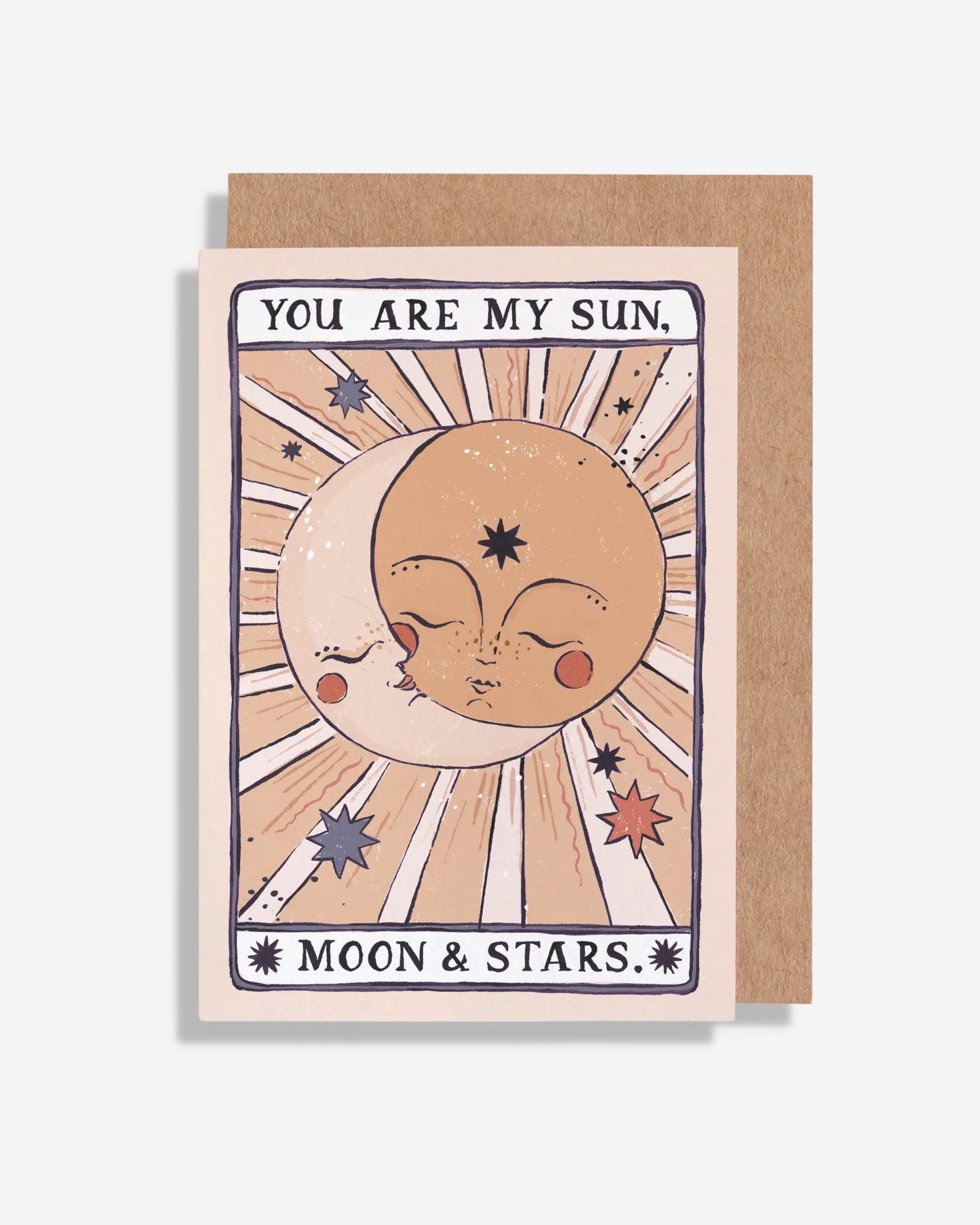 Sun, Moon, & Stars Card