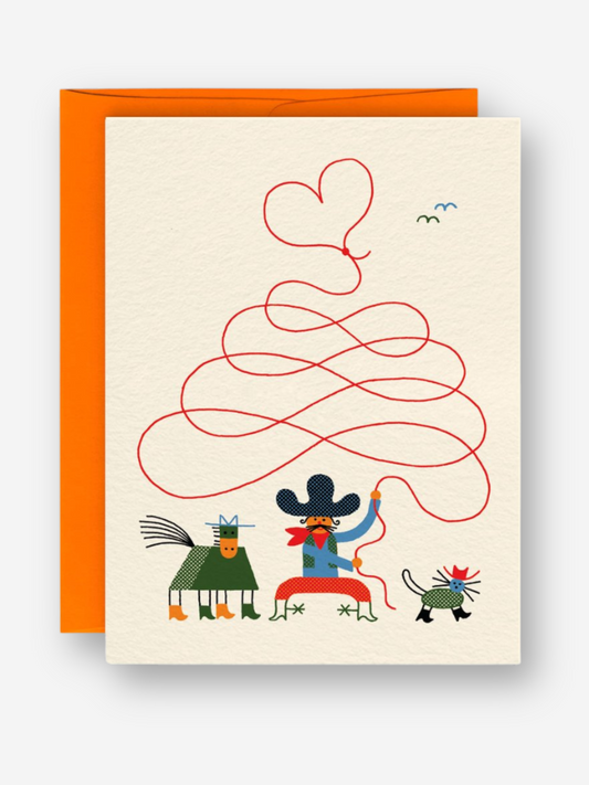 Cowboy Love Card