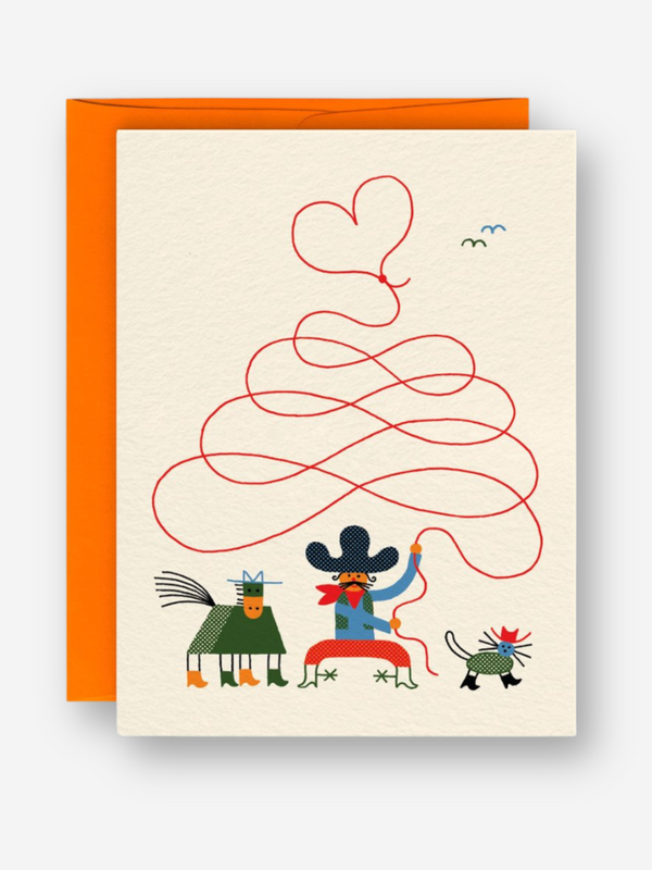 Cowboy Love Card