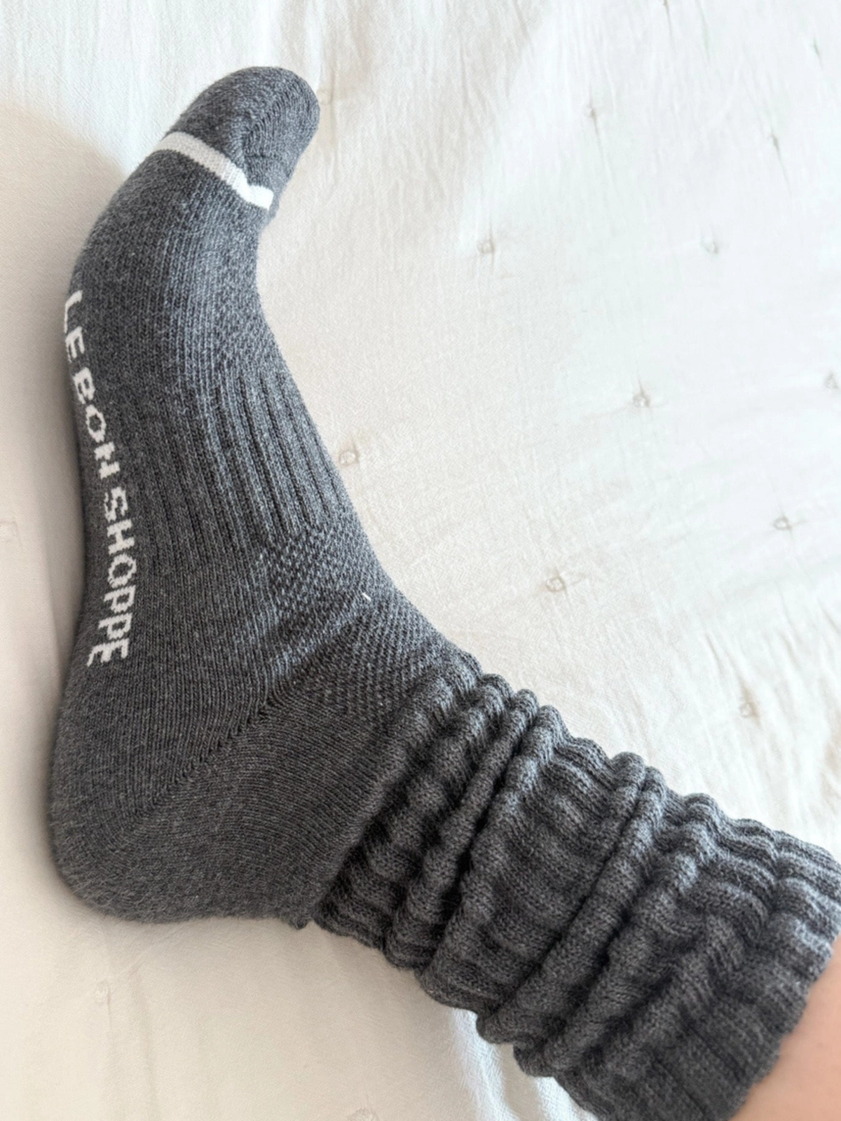 Ballet Socks Charcoal