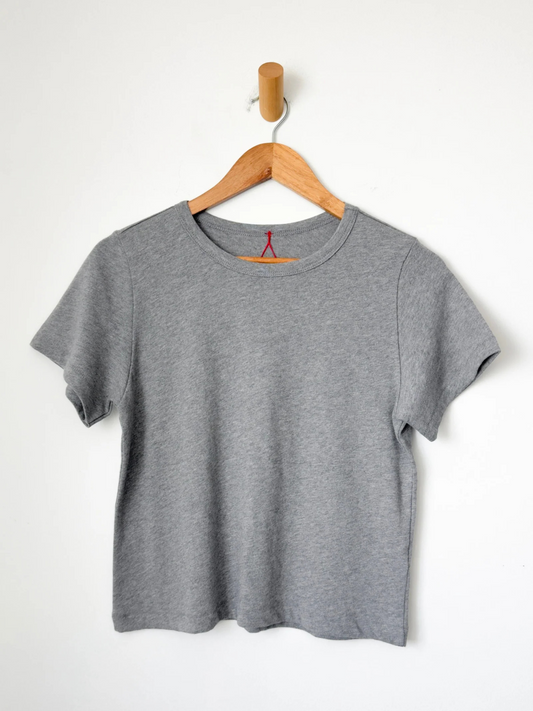 The Little Boy Tee | Melange Grey