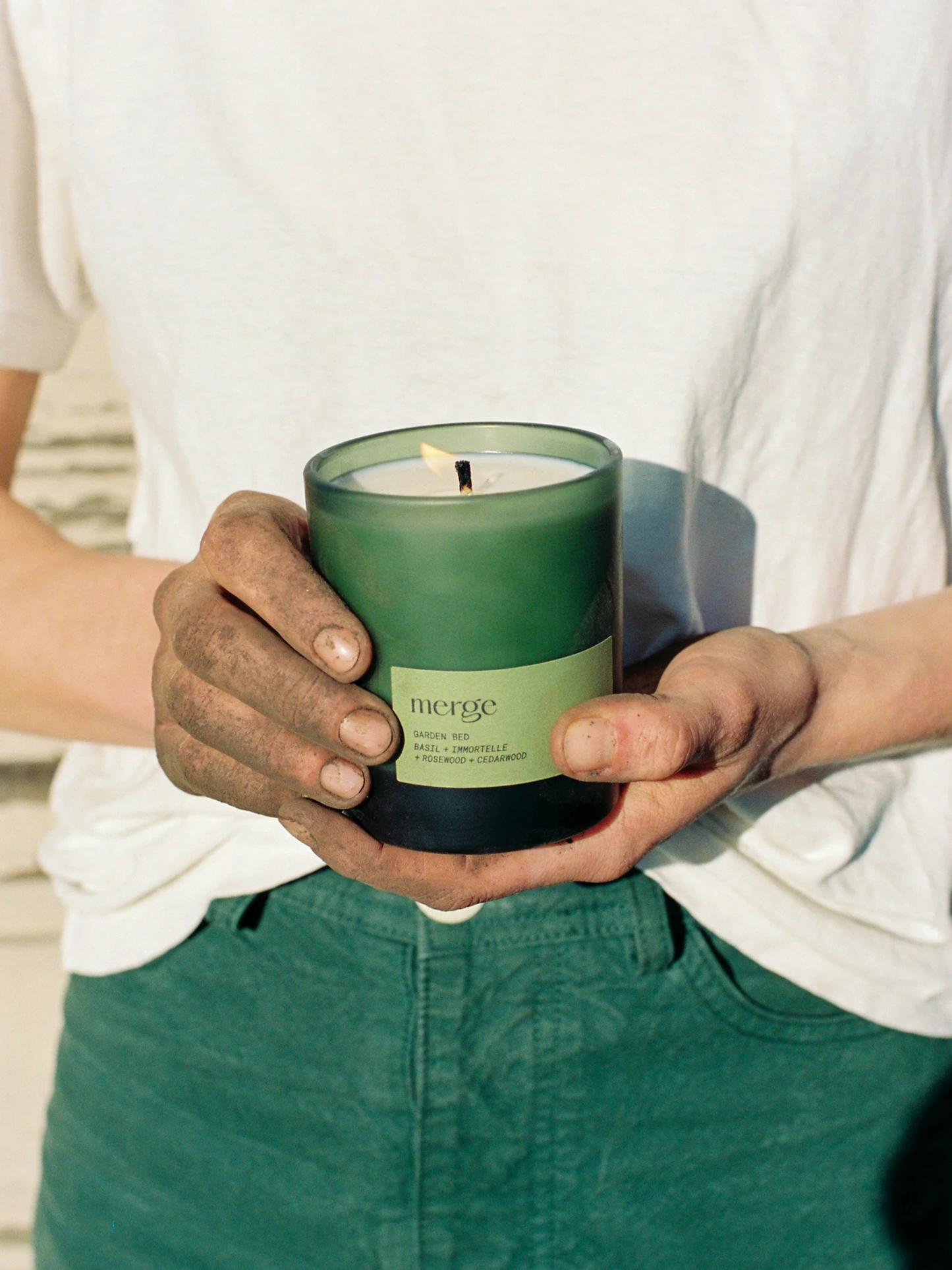 Garden Bed Candle