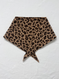 Cashmere Bandana | Leopard