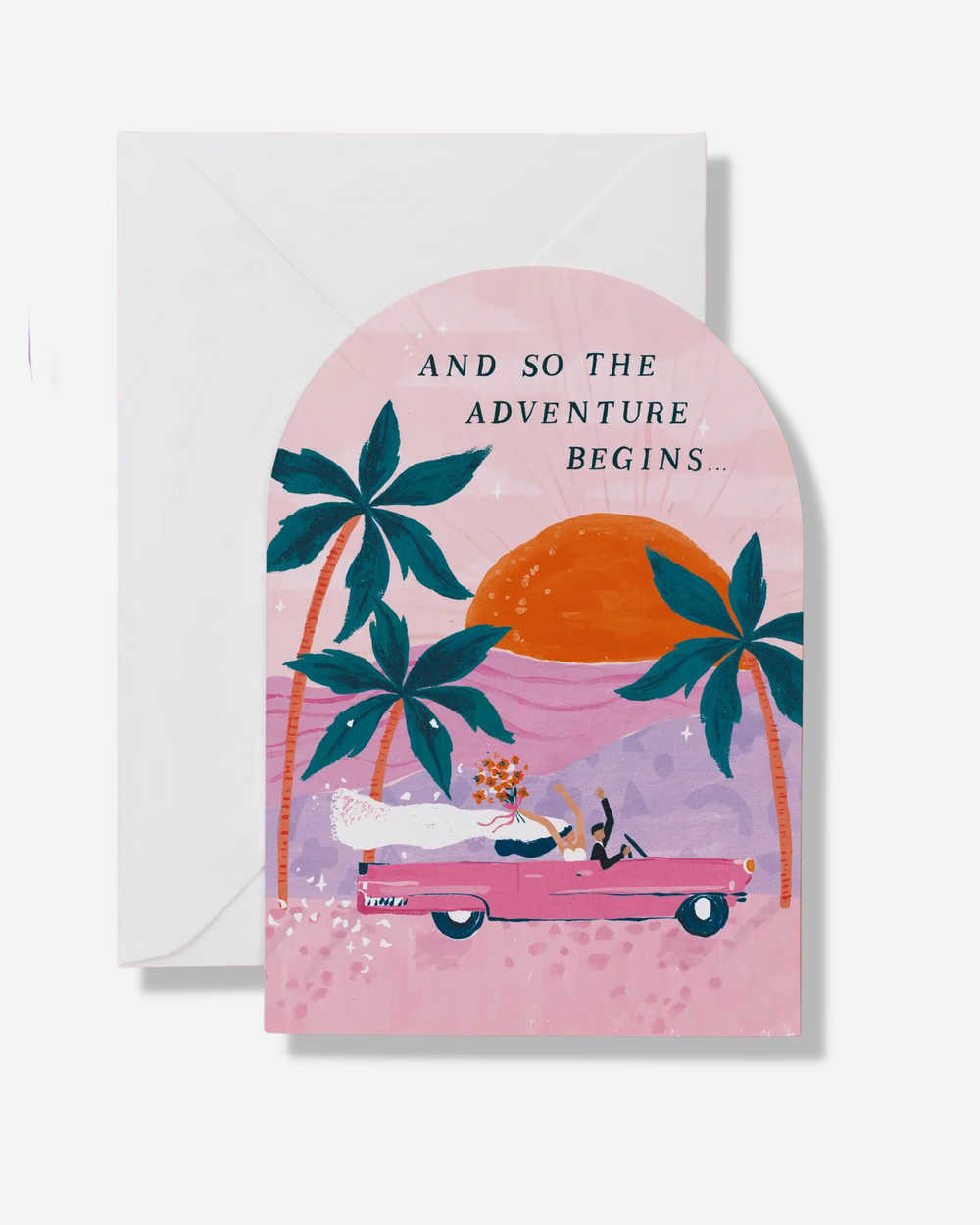 Adventures Wedding Card