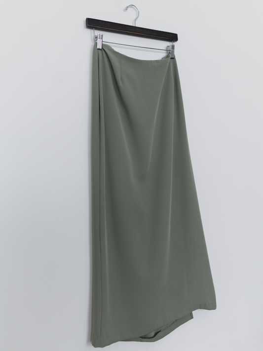 VINTAGE by TUU | Pariscope Green Long Skirt (S-M)