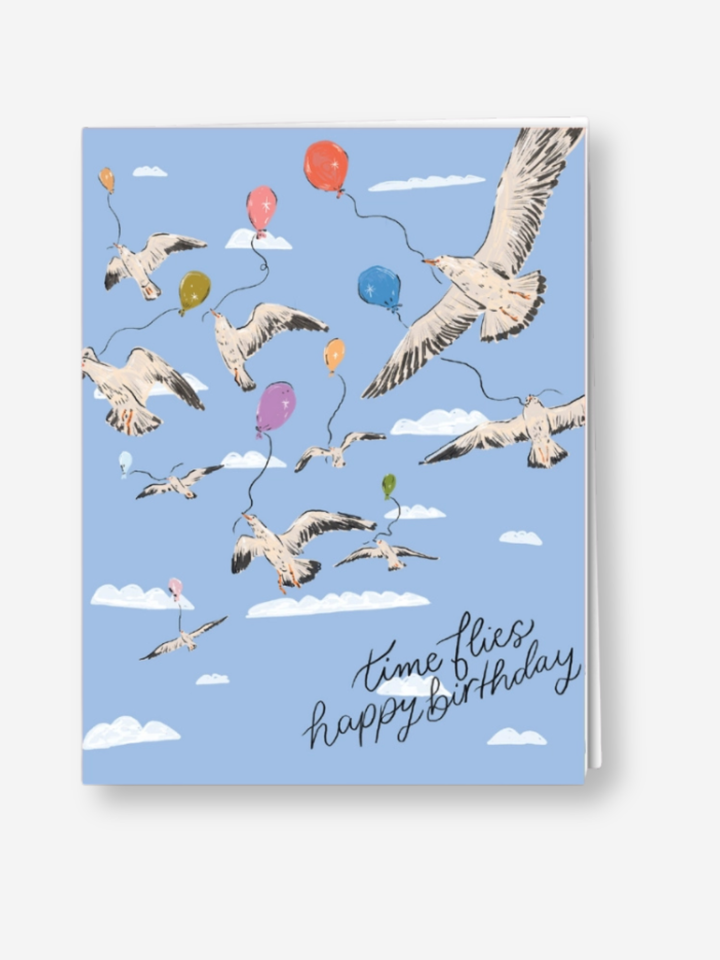 Time Flies Birthday Card