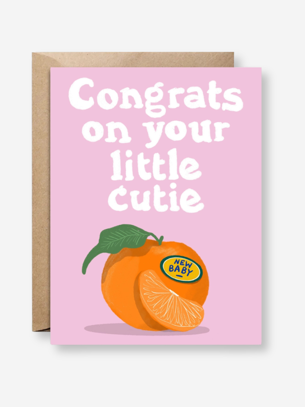 Congrats On The Little Cutie Card