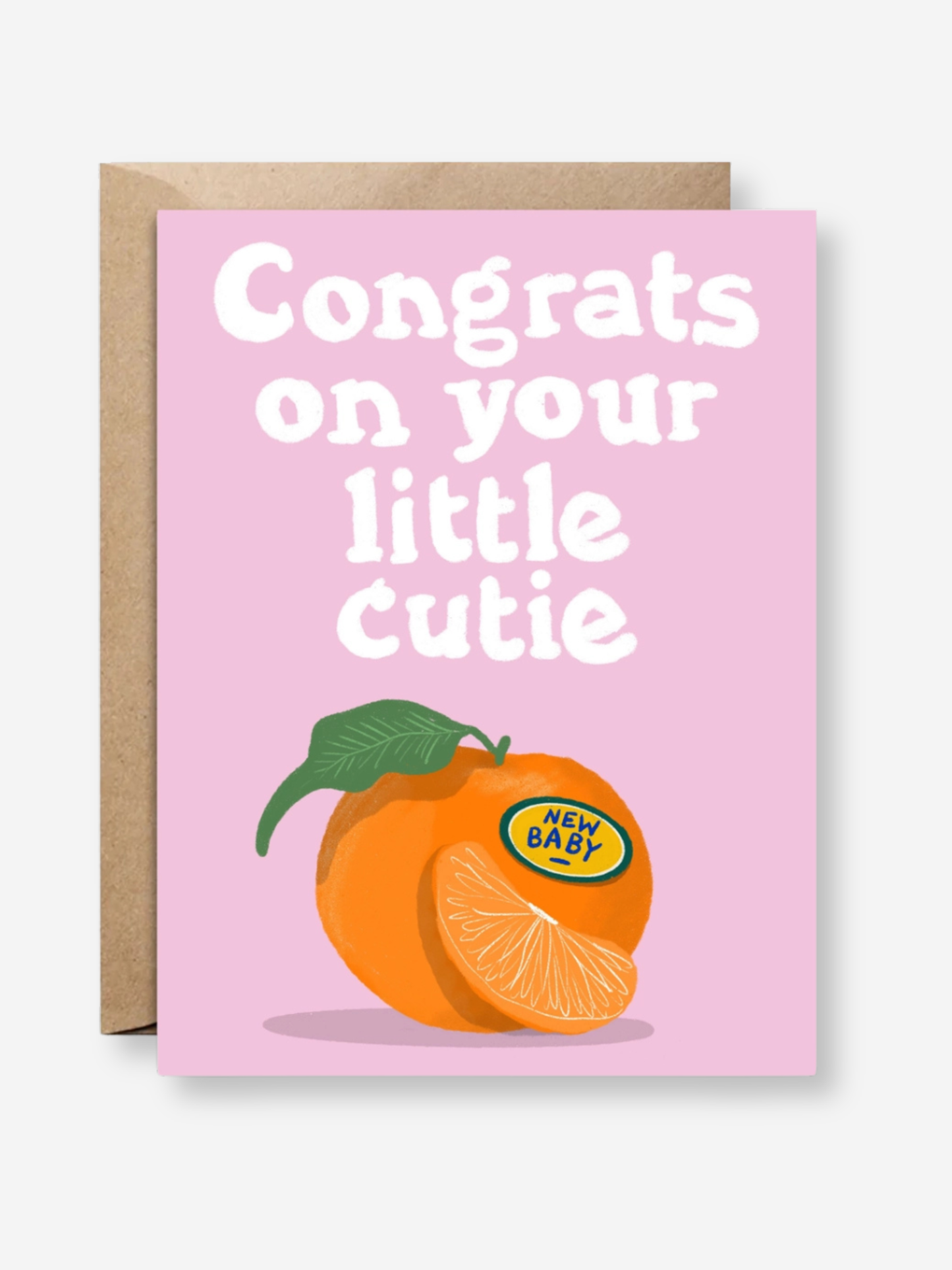 Congrats On The Little Cutie Card