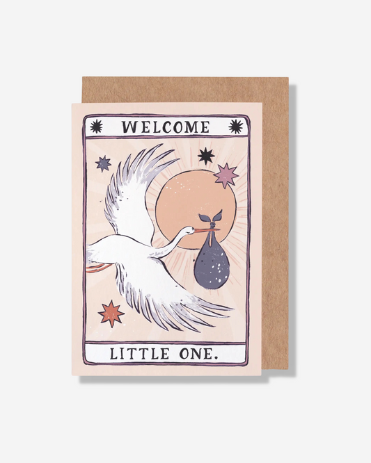 Stork New Baby Card