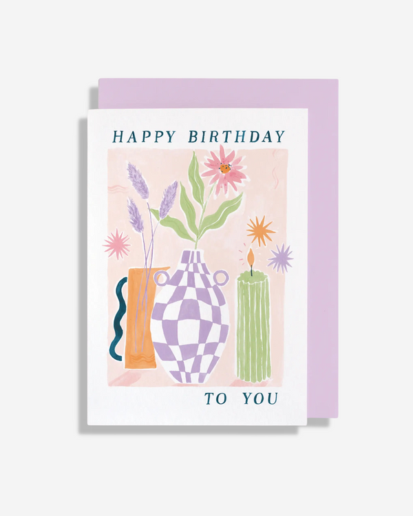 Still Life Birthday Card