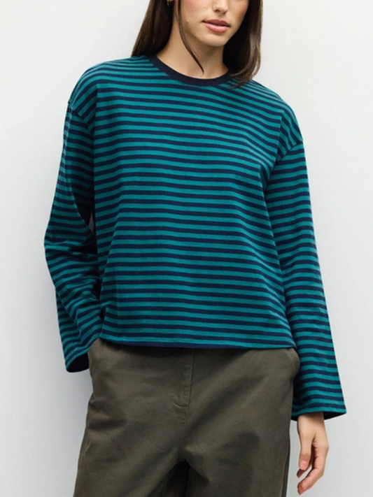 Jessie Top Navy-Teal