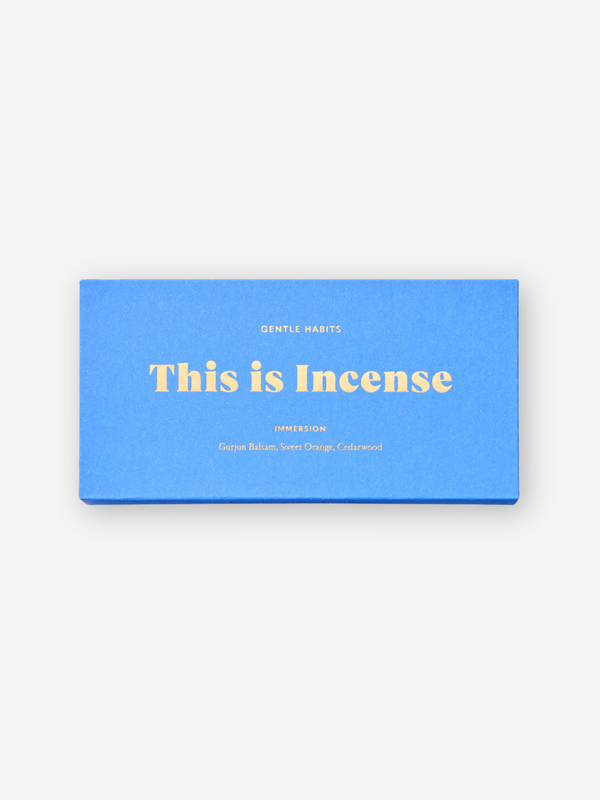 This is Incense | Immersion