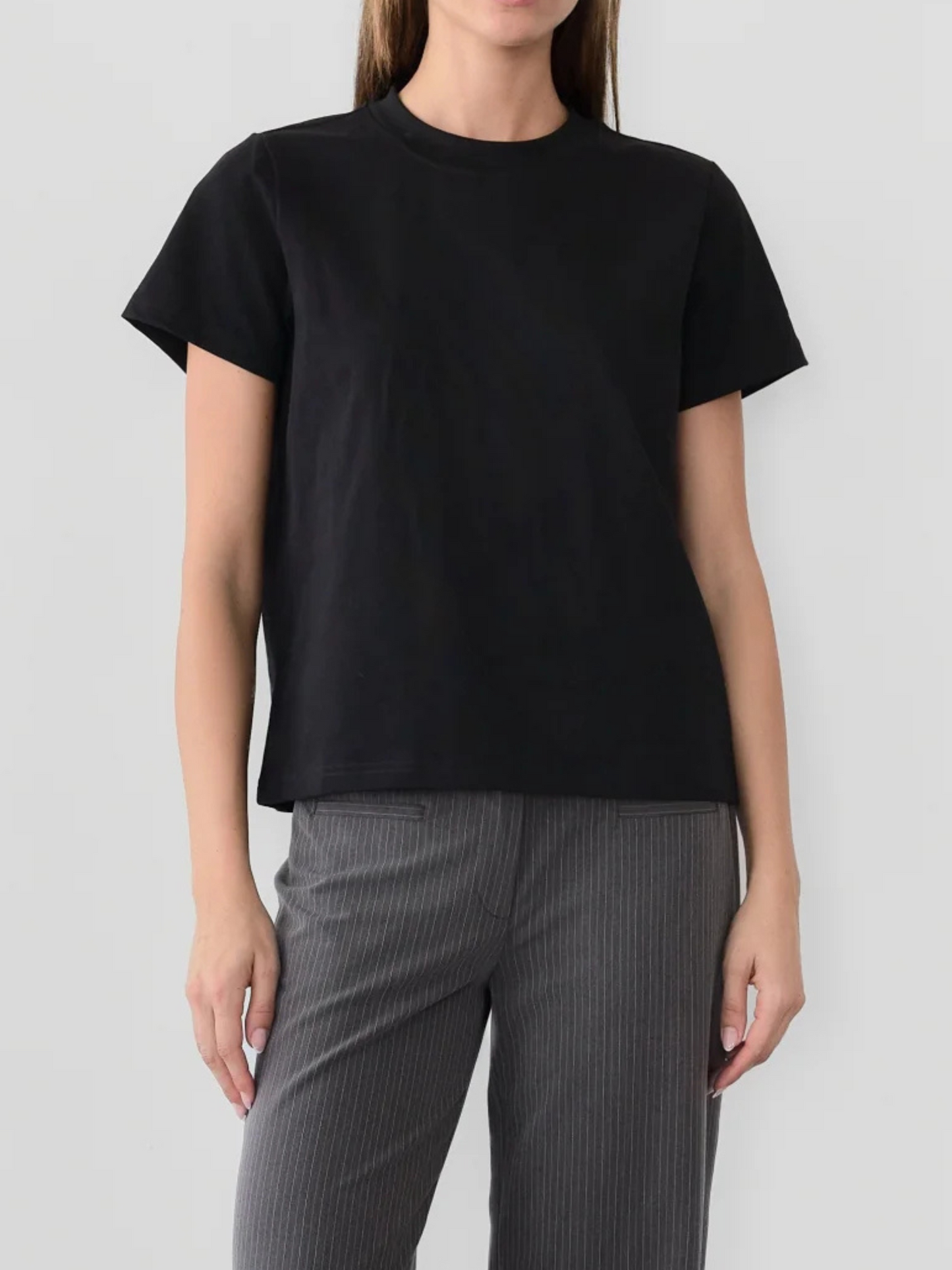Lanie Long Top | Black