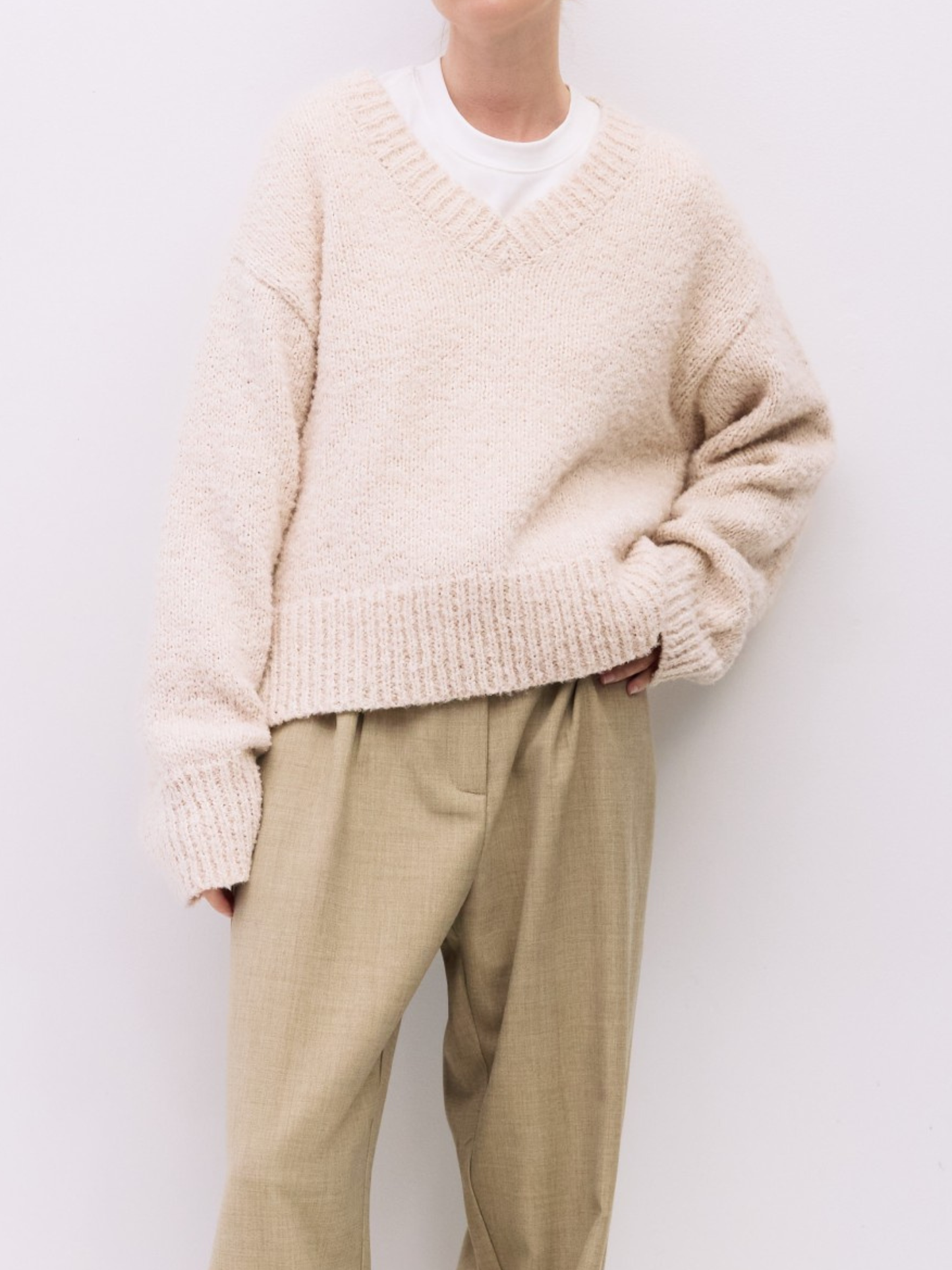 Glen Sweater | Cream