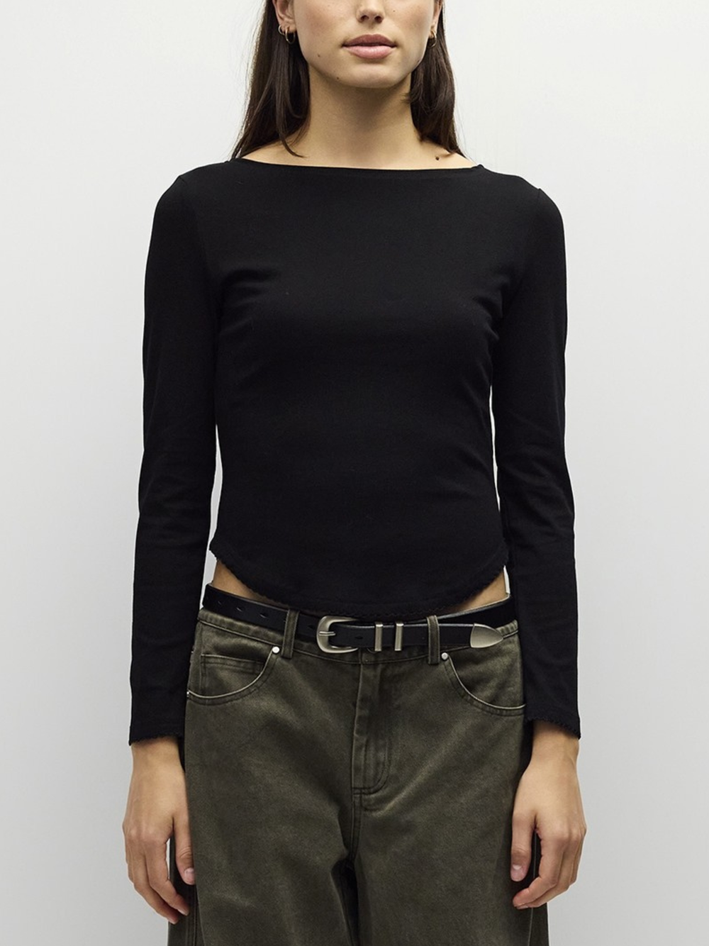 Janel Top Black