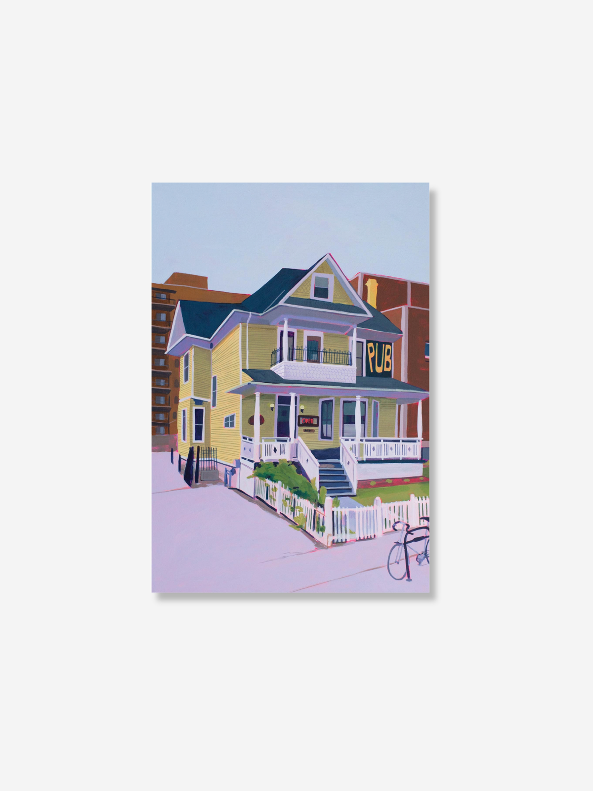 Lucky Shape Postcard | Hop In Brew