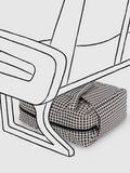 Small Cloud Carry-on | Black & White Gingham