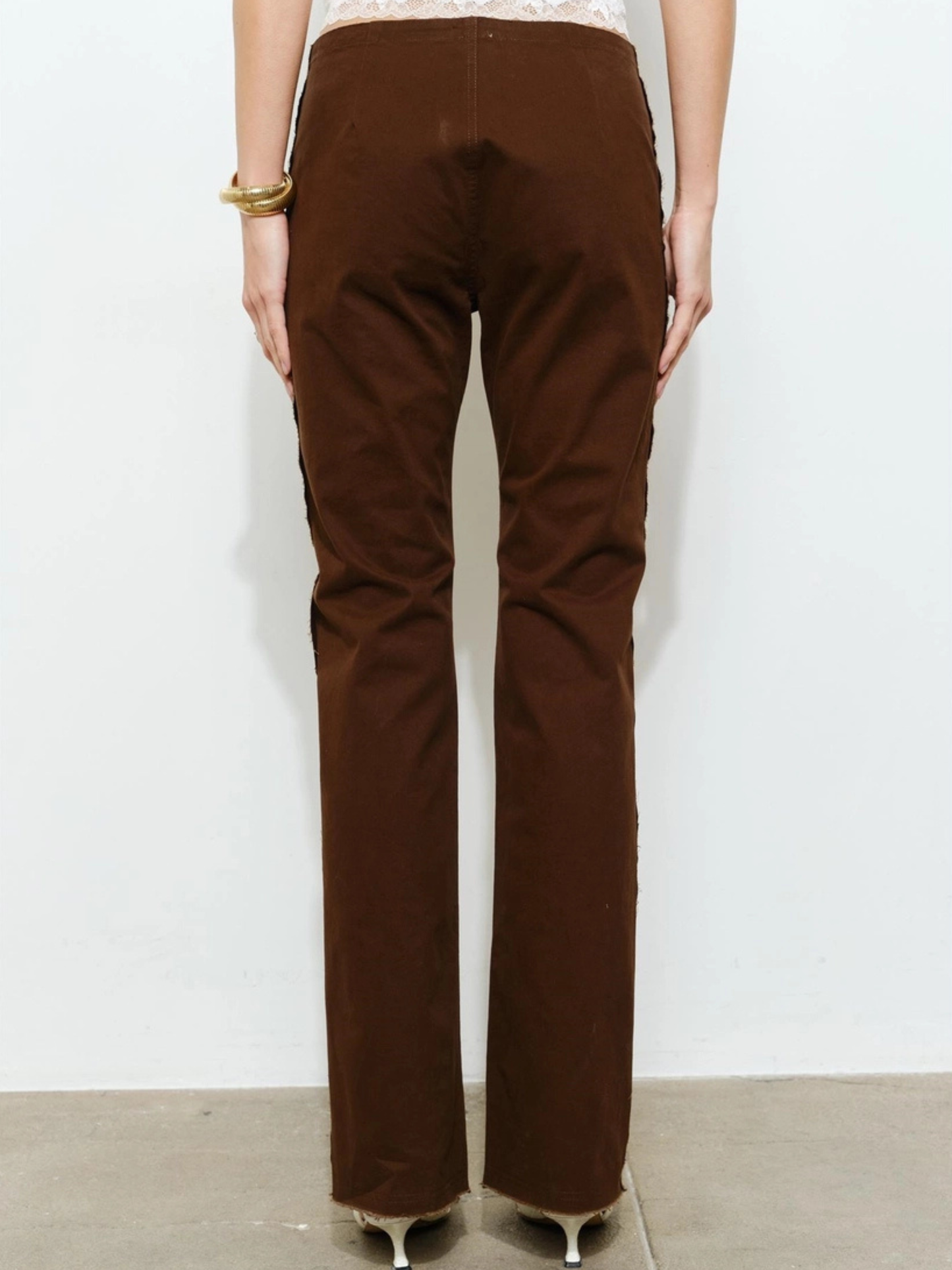 Solace Lace-up Pant Brown