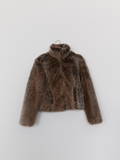VINTAGE by TUU | Le chateau Faux Fur Jacket (XS-S)