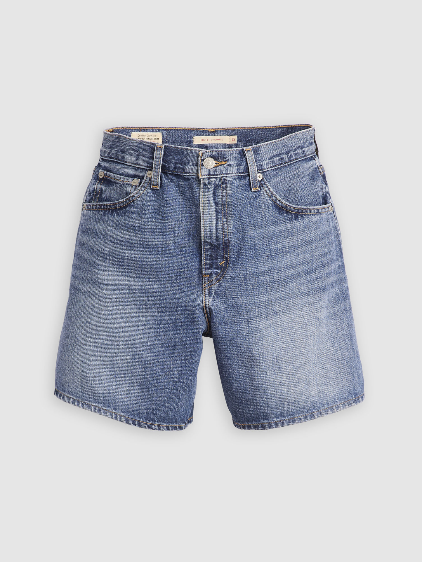 Levi's High Rise Baggy Short Worn Memory