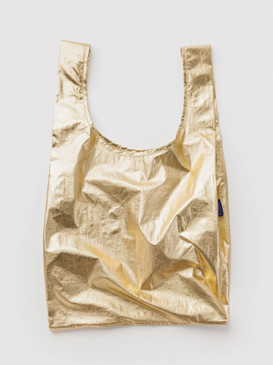 Standard Baggu Metallic Gold