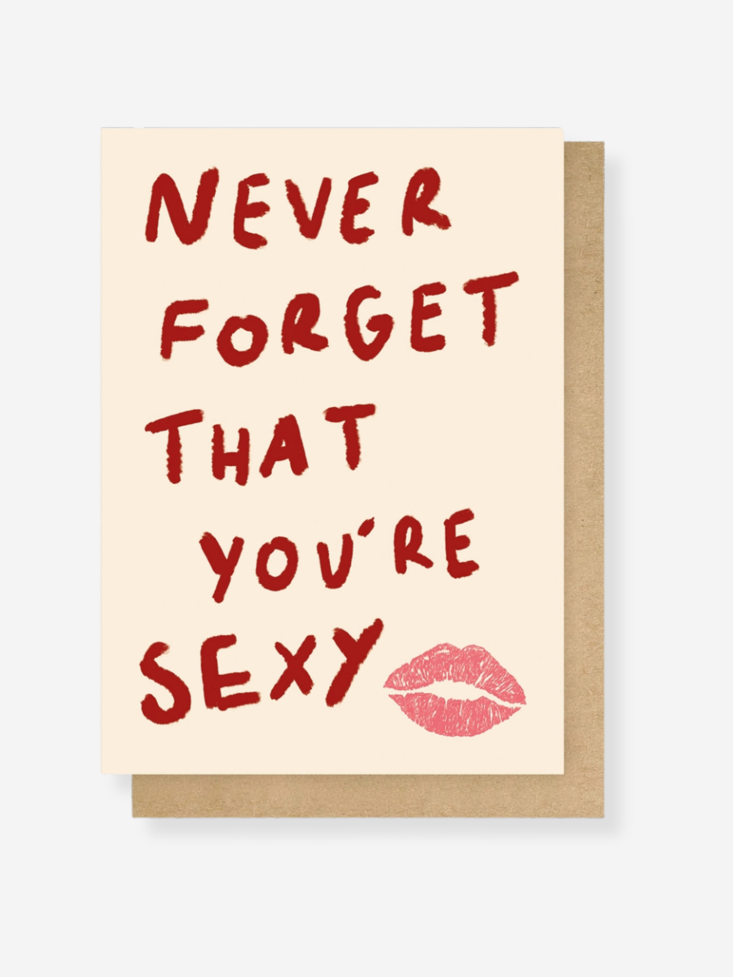 Never Forget That You're Sexy Greetings Card