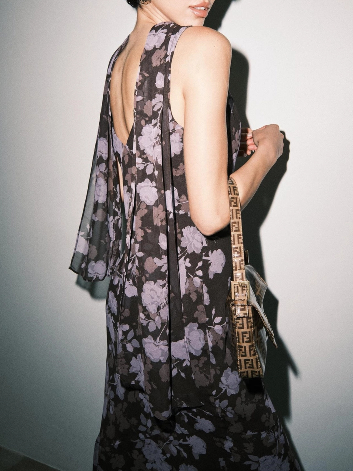 Noelle Sheer Floral Maxi Dress