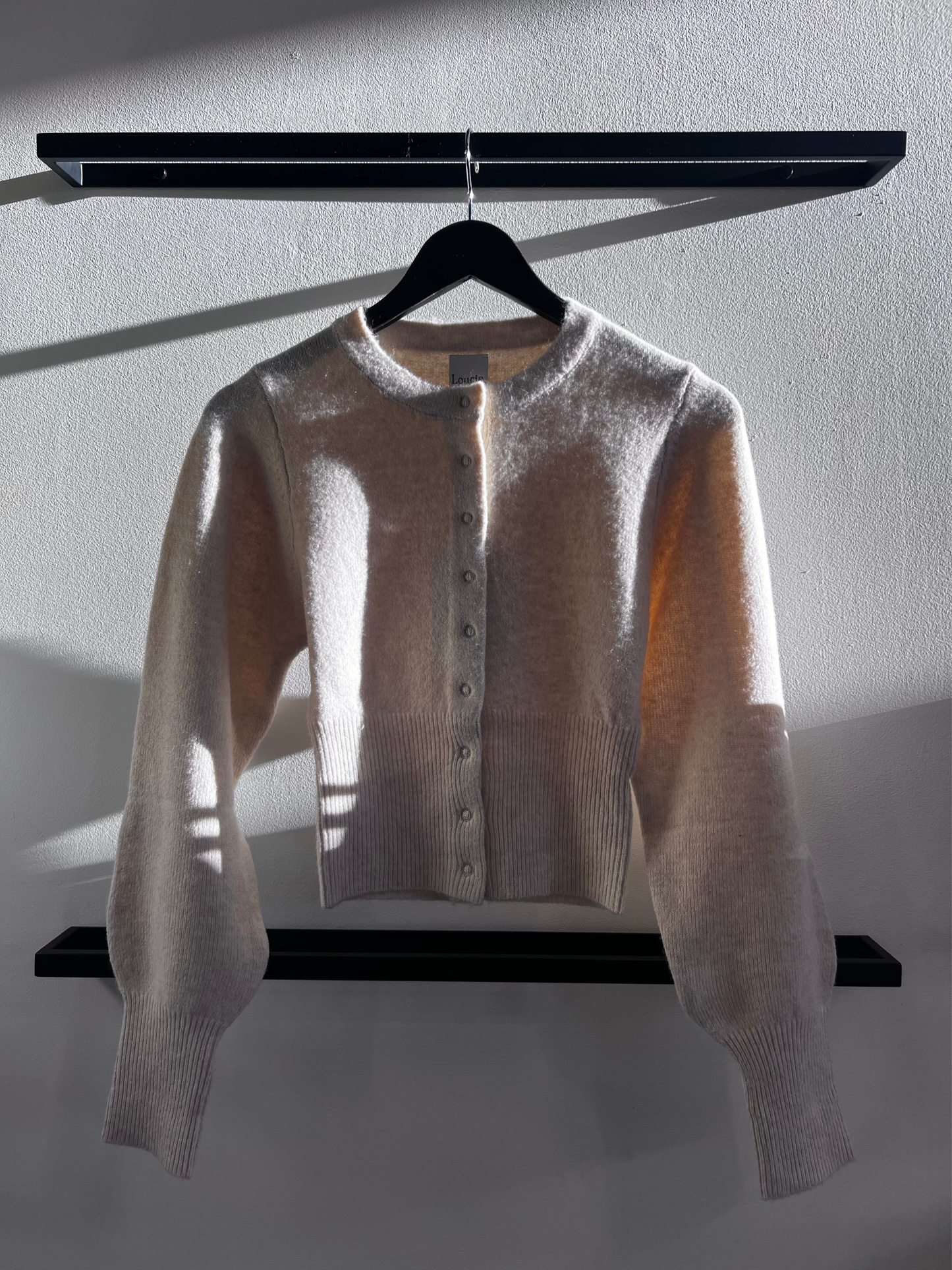 Pia Knit Cardigan w/ Scarf