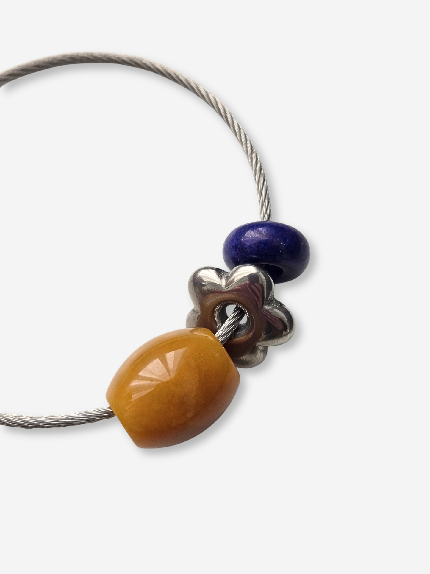Beaded Key Ring