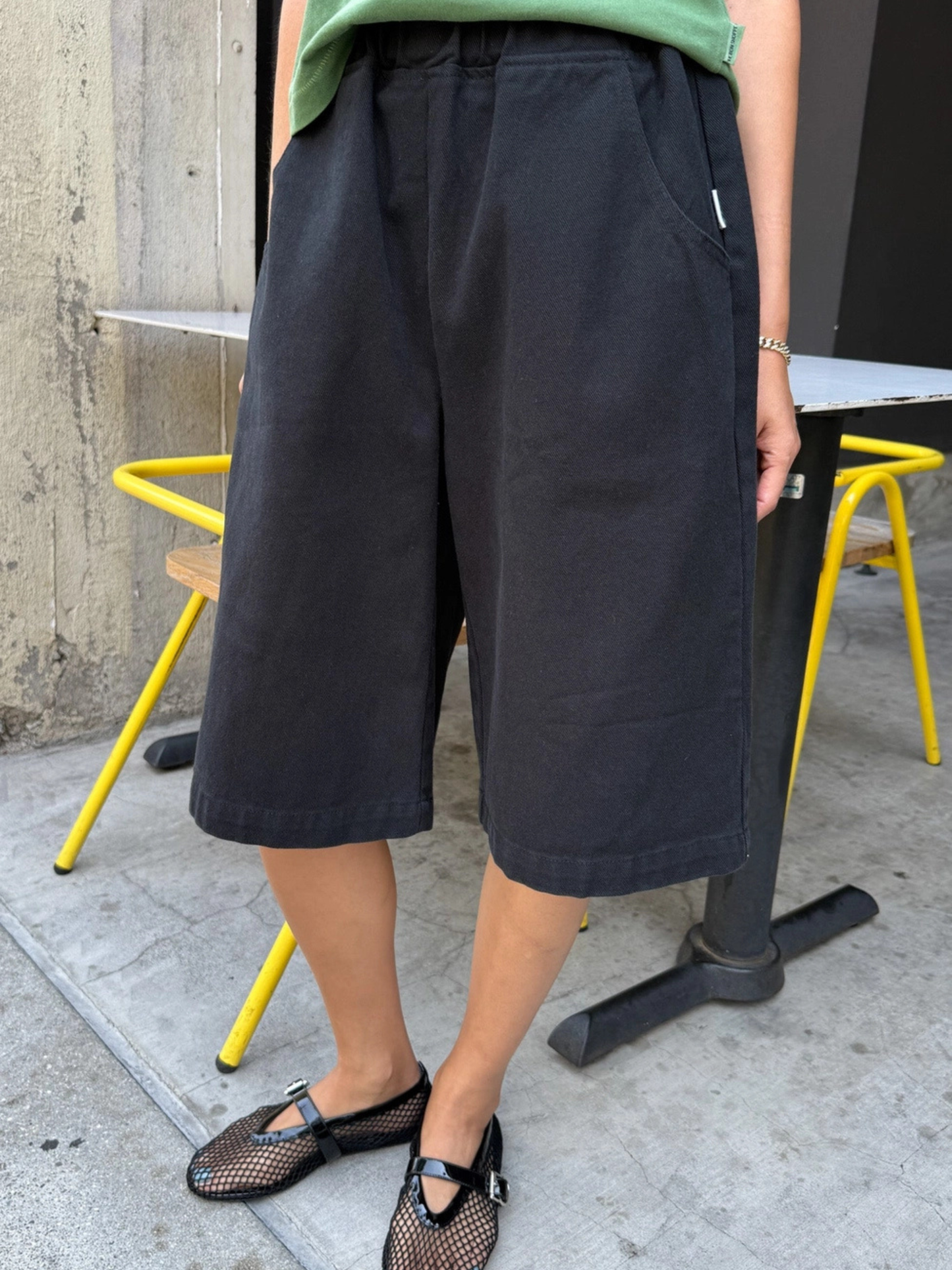 Liam Bermuda Shorts Black