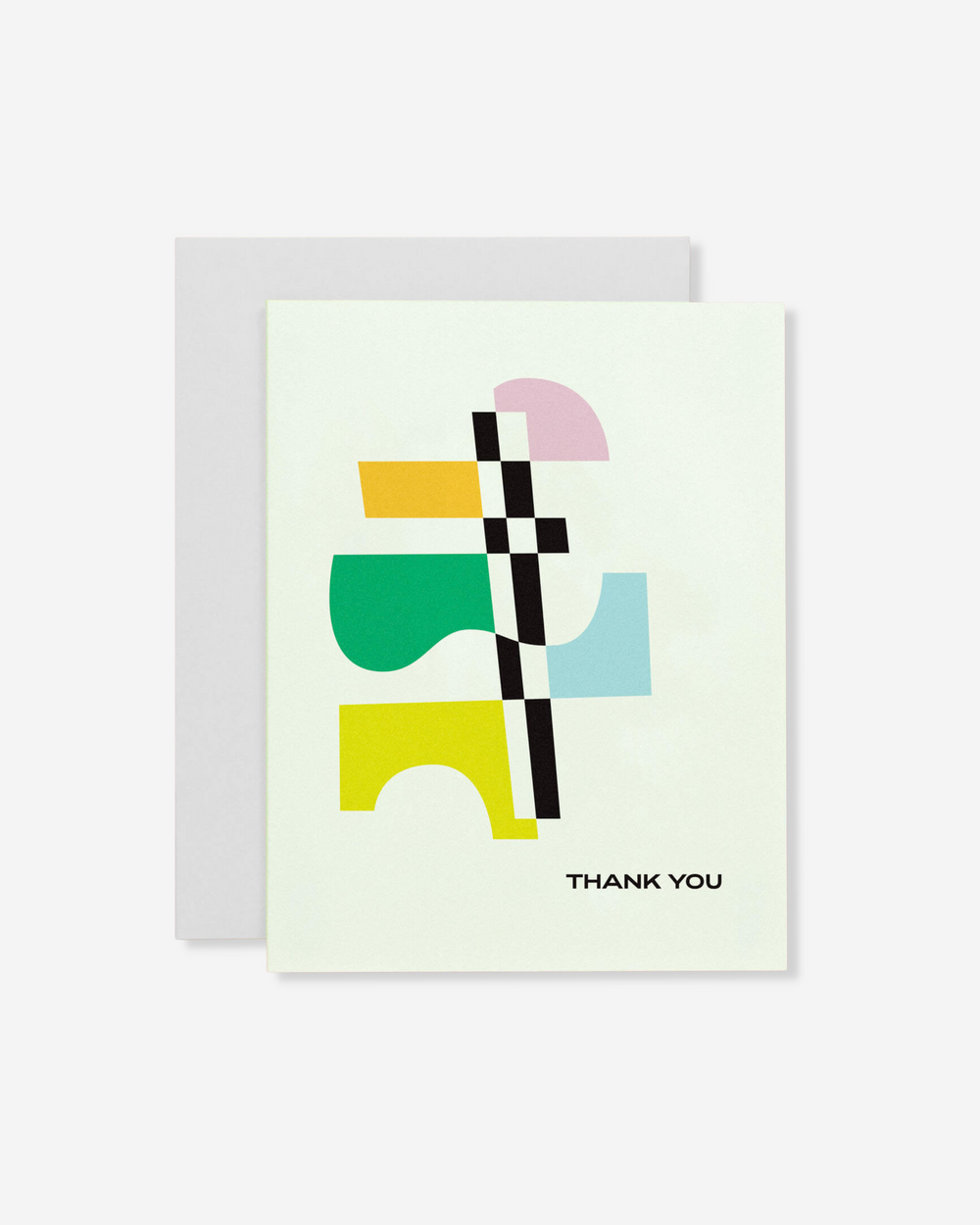 Abstract Thank You Card