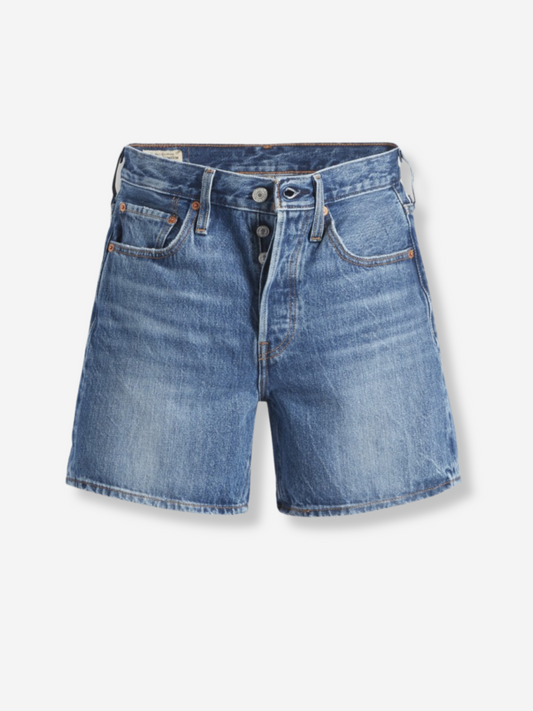 501 Mid Thigh Women's Shorts | Blue Beauty