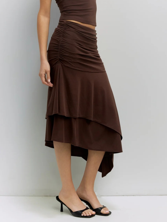 Crystal Skirt | Brown