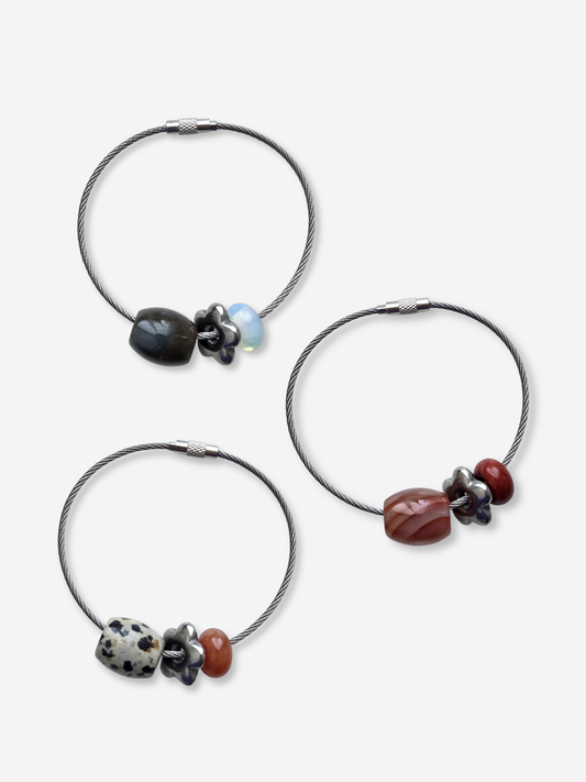 Beaded Key Ring