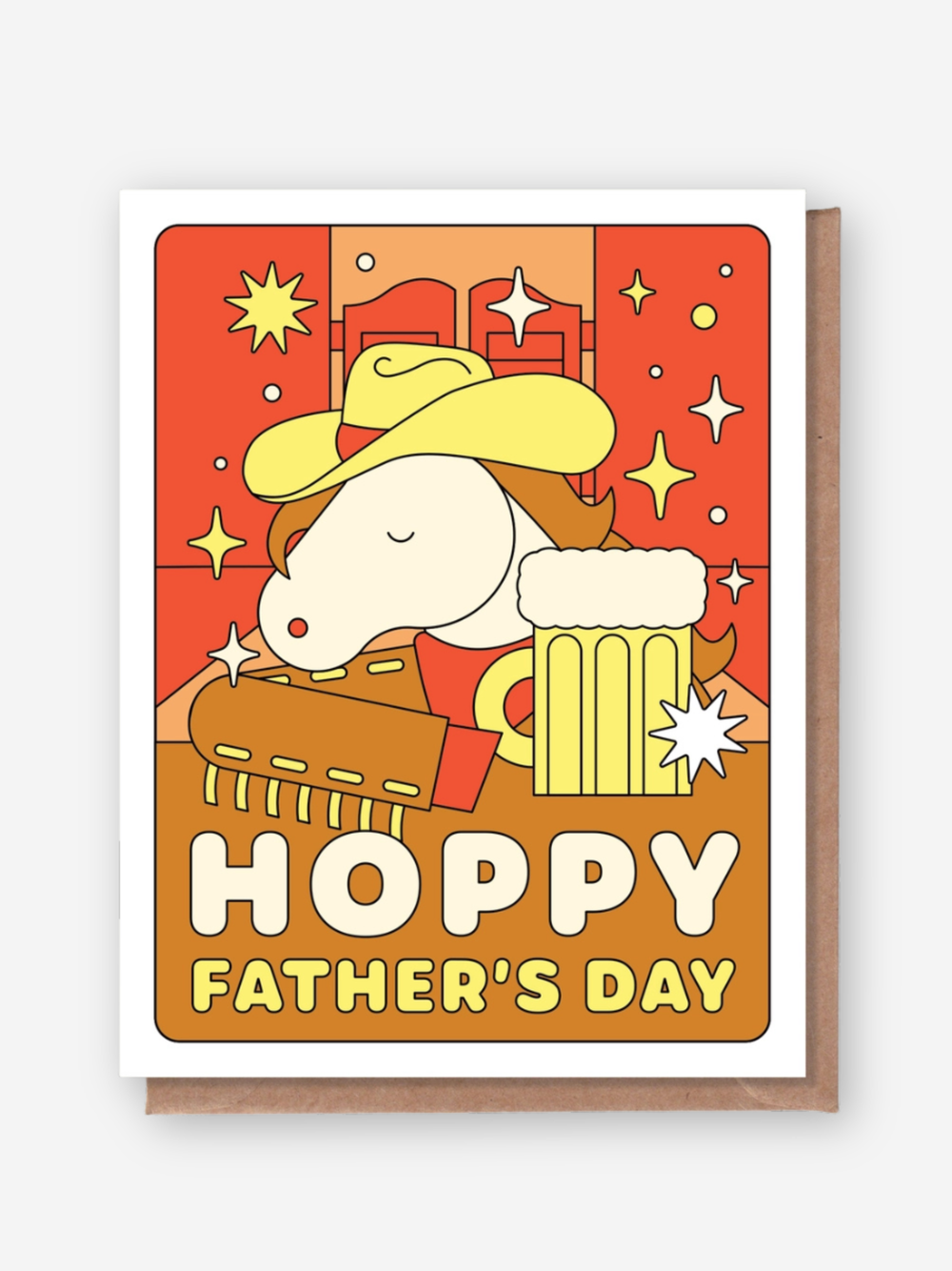 Hoppy Father's Day Card