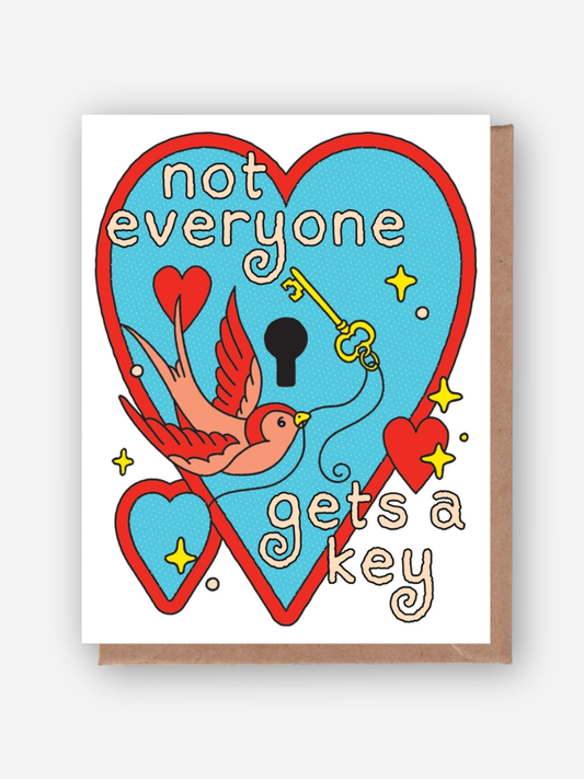Not Everyone Gets A Key Card