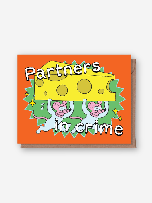 Partners In Crime Card