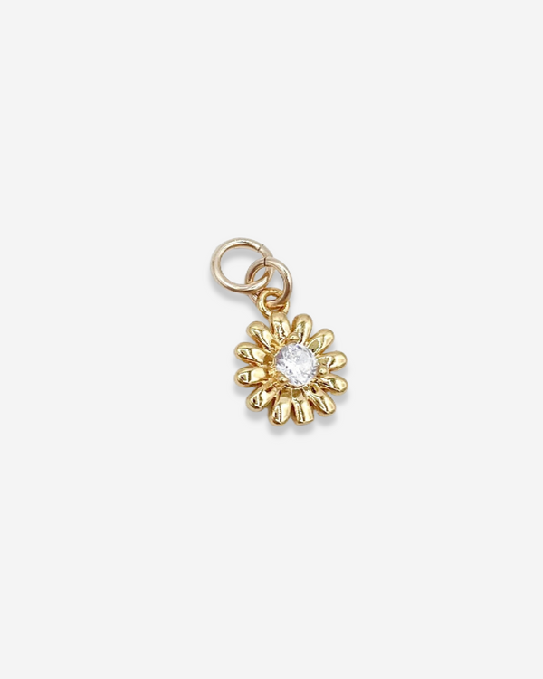 GOLDIE | Daisy Hoop Charm