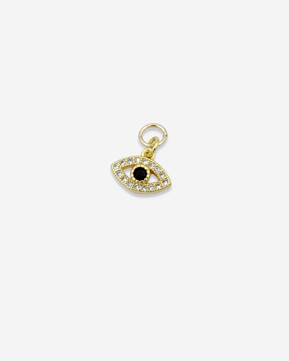 GOLDIE | Evil Eye Hoop Charm