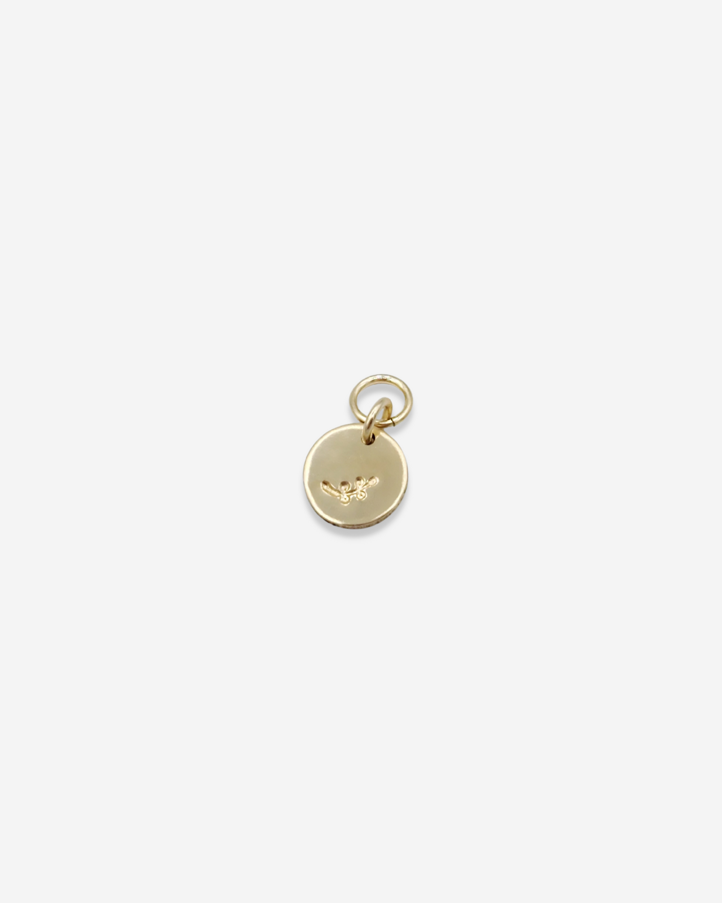 HOOP CHARM | Hand-Stamped Charm