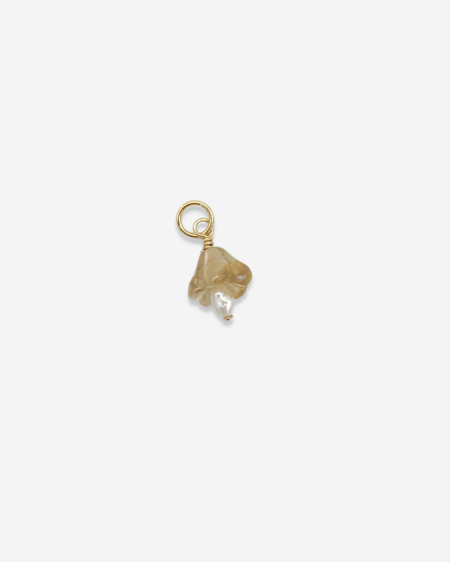 GOLDIE | Mushroom Hoop Charm