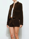 Greta Suede Jacket