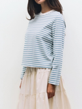 Kathleen Top | Blue White