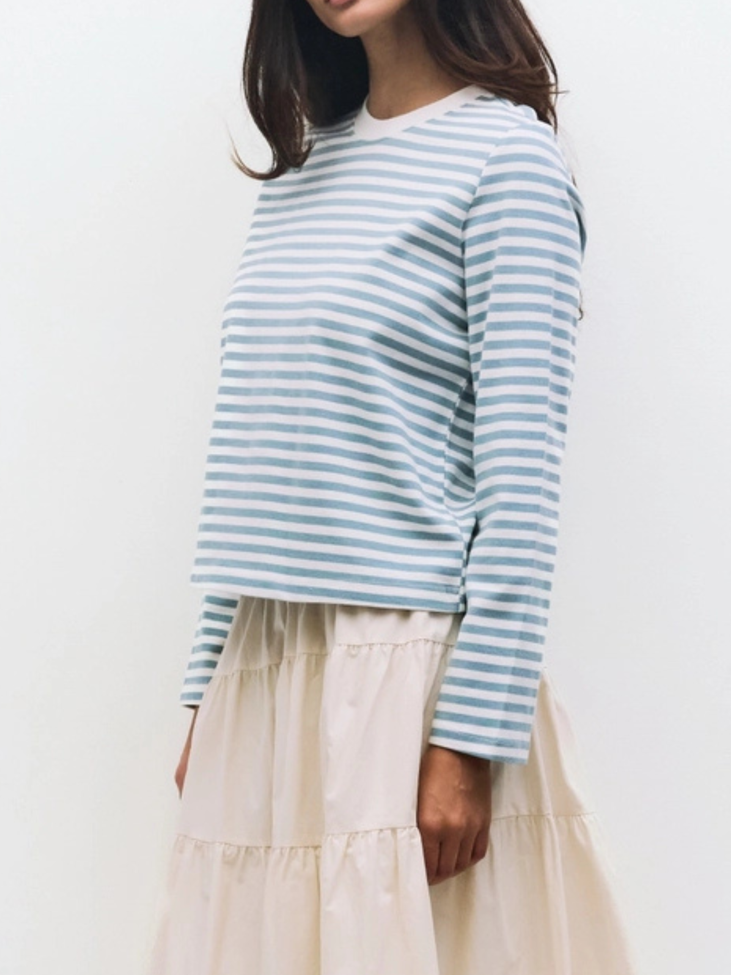 Kathleen Top | Blue White
