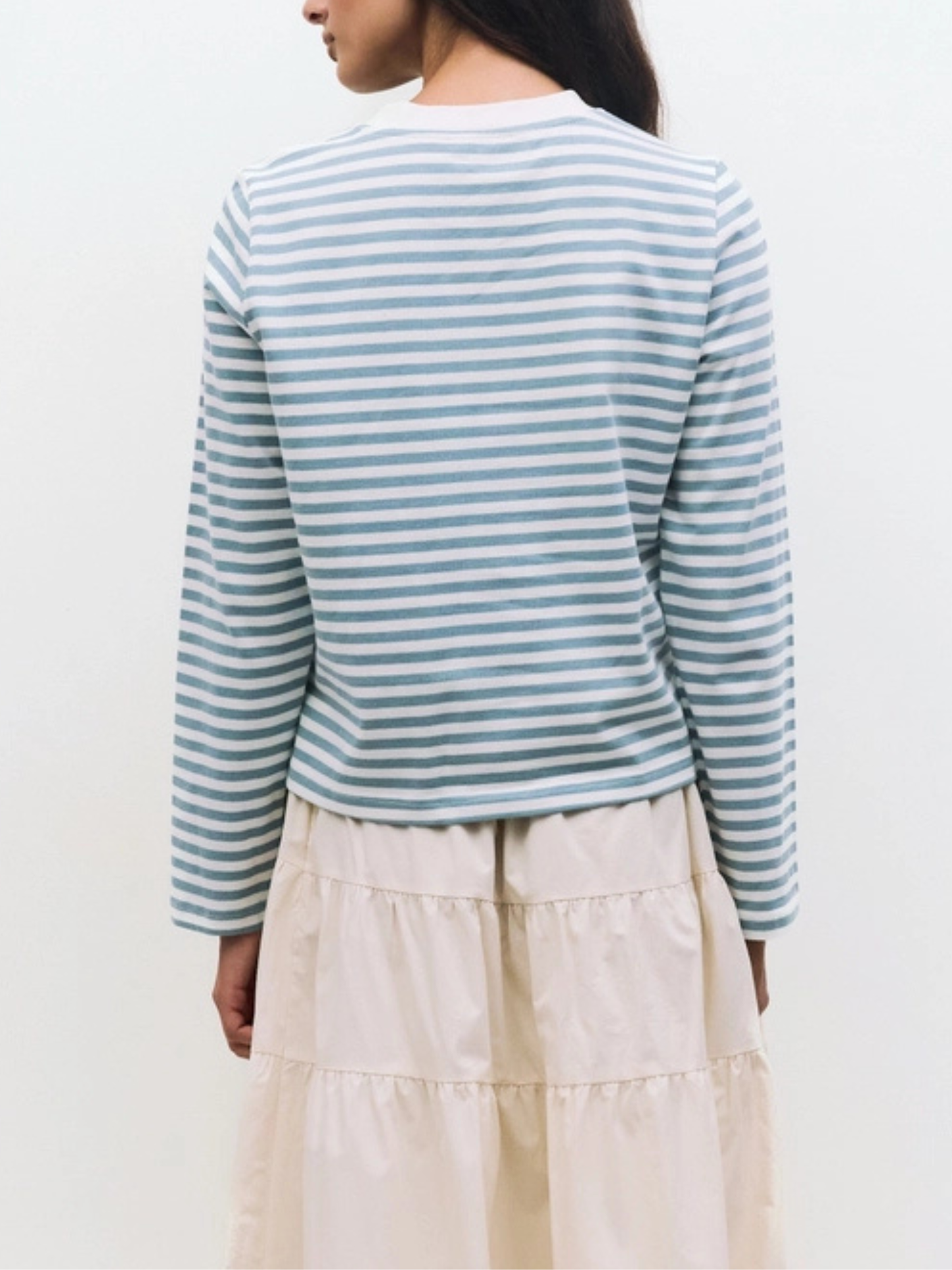 Kathleen Top | Blue White